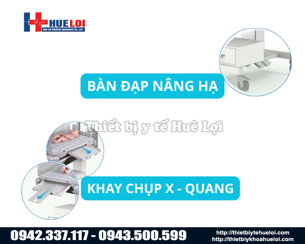Máy sưởi ấm trẻ sơ sinh chính hãng
